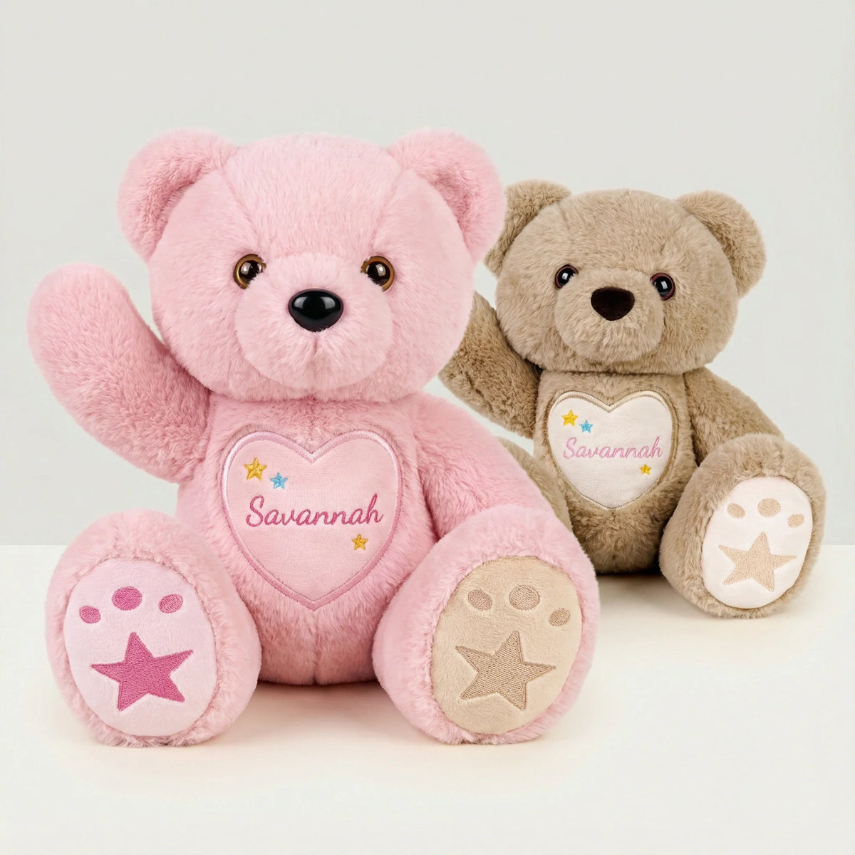 Starlight Teddy Bear - Short-Pile Fur - Personalized Gift